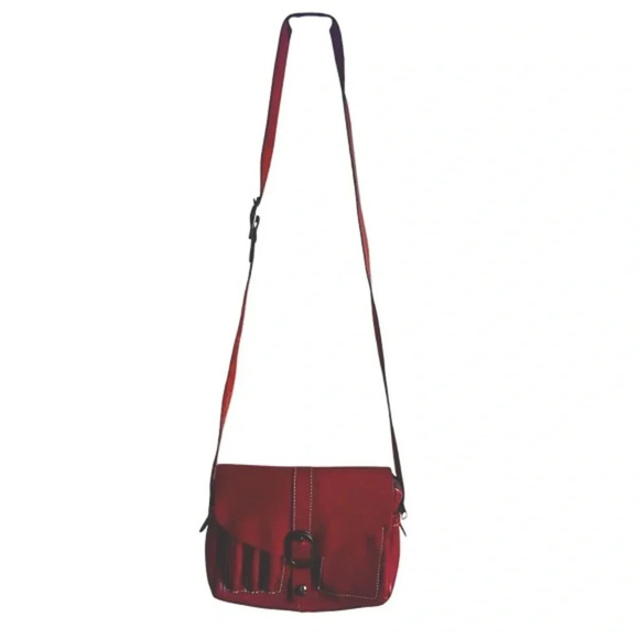 Patricia Nash Praga Flap Crossbody Leather Handbag - Picture 1 of 10